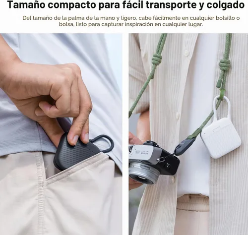 Vista 8 de PGYTECH CreateMate - Funda para lector de tarjetas SD, lector de tarjetas SD 4.0 2 en 1 de alta velocidad con almacenamiento portátil de 6 ranuras