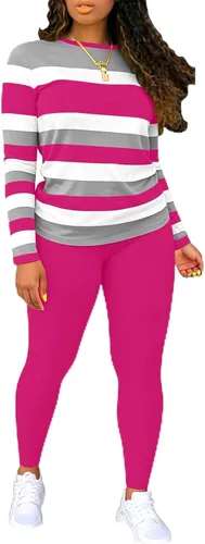 Vista 15 de Nimsruc Conjuntos de dos piezas para mujer casual 6536 Negro