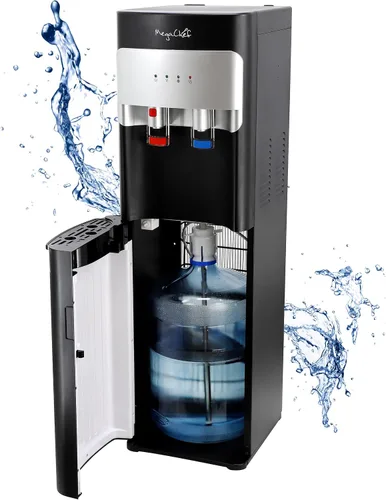 Vista 10 de MegaChef Dispensador de agua caliente/fría (acero inoxidable, 5 galones)