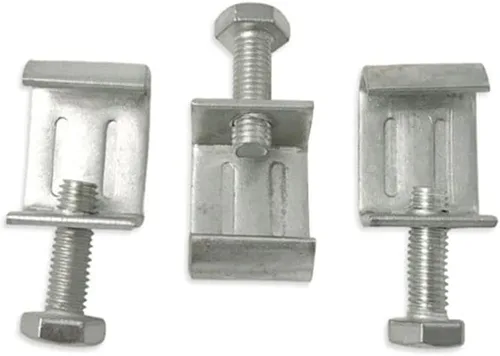 Vista 3 de Abrazadera de brida de acero galvanizado G Abrazadera de conducto G Abrazaderas G Abrazaderas Brida de conducto de ventilación para sistema