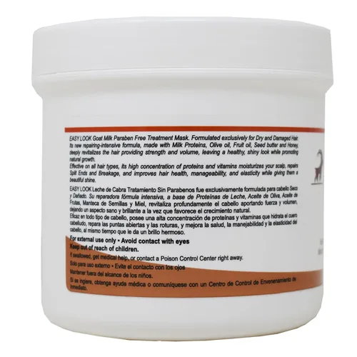 Vista 2 de MBP Q & S Leche De Cabra Leche De Cabra Tratamiento Profundo 16oz