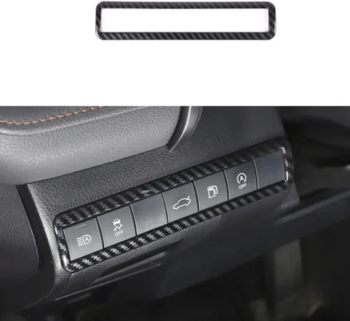 Vista 8 de Rifoda Para Camry Co-Piloto Guantera Lateral Panel de Interruptor Decoración Material ABS Ajuste para Toyota Camry 2018 2019 2020 2021 2022