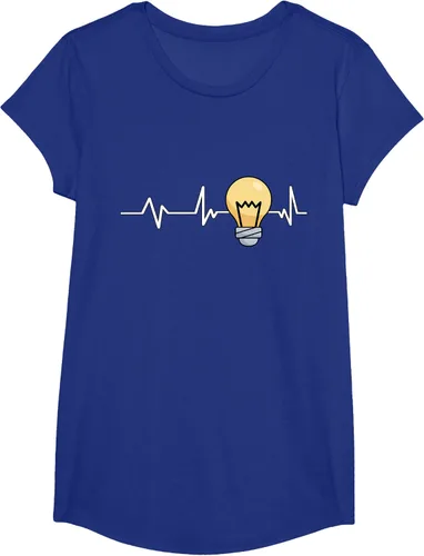 Vista 60 de Bombilla Heartbeat bombilla regalo bombilla bombilla camiseta Negro