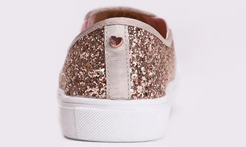 Vista 3 de FEVERSOLE Tenis de moda planos y casuales tipo mocasín sin agujetas para mujer