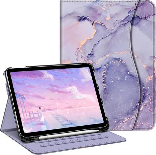 Vista 37 de Fintie Funda tipo libro para iPad (A16) de 11ª generación de 11 pulgadas Negro