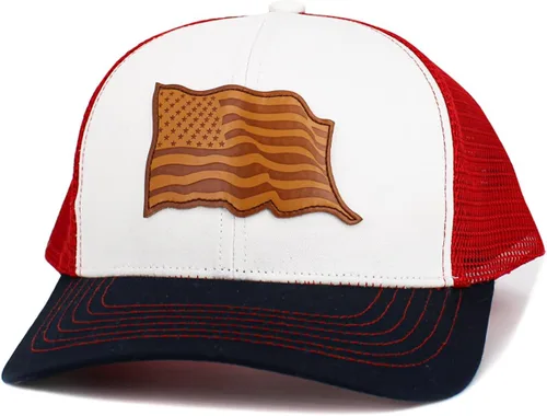 Vista 75 de KBETHOS Tactical Operator Collection USA Fishing Mesh Ballcap Flag Patch America Outdoors Trucker Baseball Cap