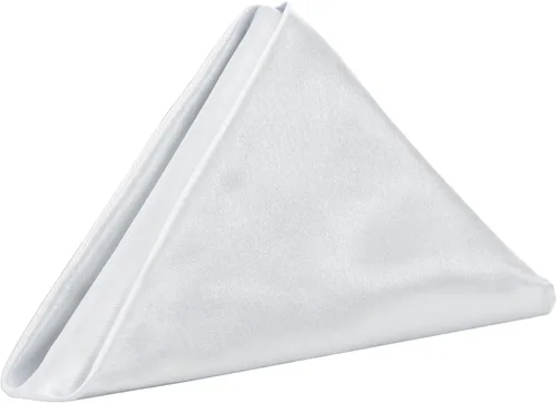 Vista 33 de YOUR CHAIR COVERS - Servilletas de tela de satén lavables de gran tamaño de 20 pulgadas, con dobladillo, reutilizables, para restaurantes, cenas