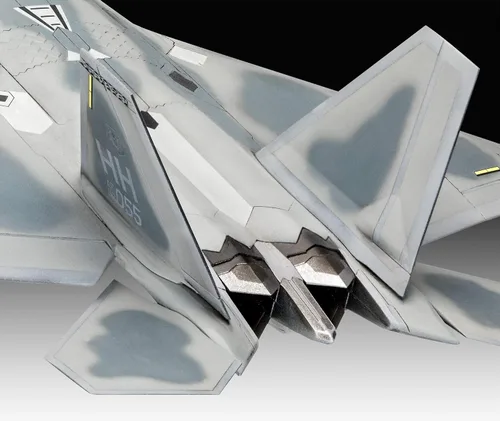 Vista 5 de Revell 03858 Lockheed Martin F-22A Raptor Modelo Kit Escala 1:72
