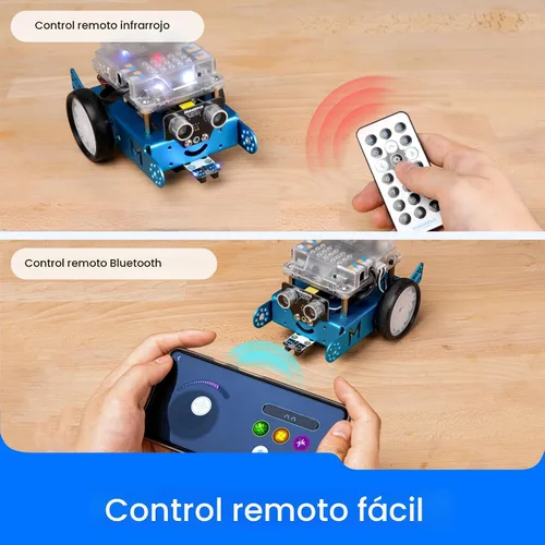 Vista 5 de Kit de Robot mBot de Makeblock, Robótica para Niños de 8 a 12 años, Aprende a Programar con Scratch y Arduino, Juguetes STEM Kits de Ciencia