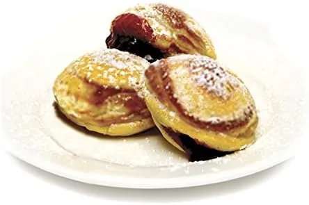 Vista 7 de Ebelskiver - Sartén para panqueques danesa Aebleskiver, Aebleskivers, color negro