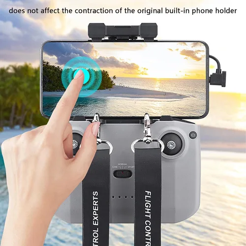 Vista 6 de Cordón para DJI RC 2/RC/RC Pro/RC-N1/N2 Controlador Nylon Correa de hombro para DJI Mini 4 Pro