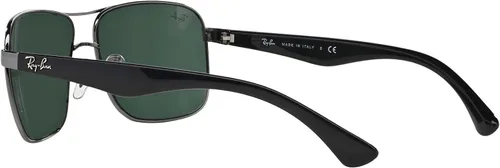Vista 5 de Ray-Ban Gafas de sol cuadradas de metal Rb3516 para hombre