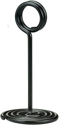 Vista 6 de American Metalcraft NSB4 Swirl Base Números Stands, 4 pulgadas de alto
