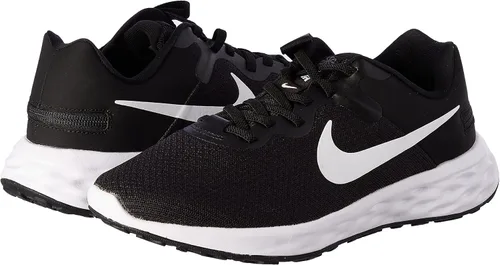 Vista 7 de Nike Revolution 6 FlyEase Next Nature - Tenis de correr fáciles de poner y quitar para hombre, Negro