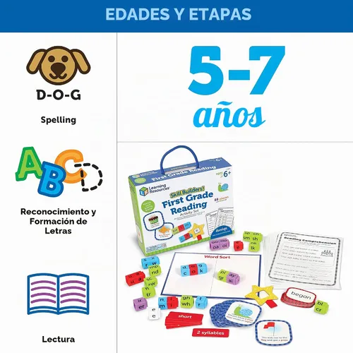 Vista 6 de Learning Resources ¡Constructores de habilidades! Conjunto de actividades