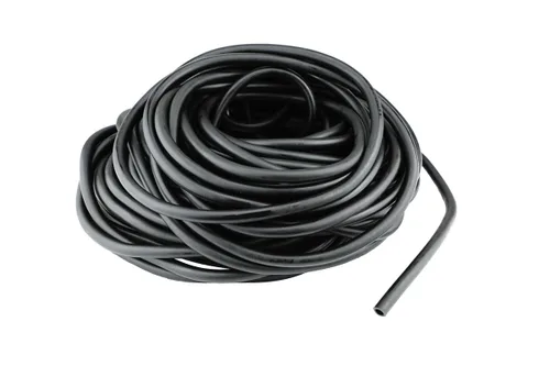 Vista 8 de CanDo – Tubos de libre ejercicio de látex, Rollo de 25 pies, Negro , 1