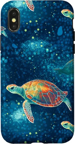 Vista 5 de iPhone 16 Magical Sea Turtles Case