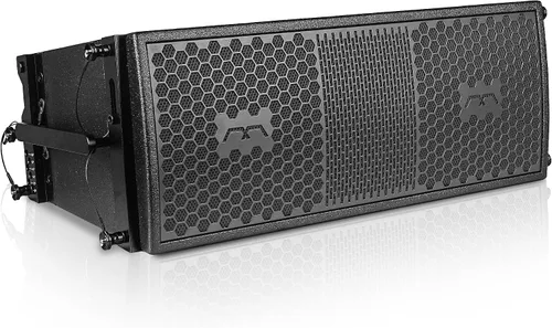 Vista 3 de Sound Town Mode Audio Series - Par de altavoces de matriz de 2 x 8 líneas, con controladores de neodimio italianos, madera contrachapada, rango