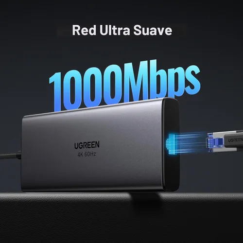 Vista 5 de UGREEN Concentrador USB-C 9 en 1 Revodok Pro 10Gbps 4K HDMI