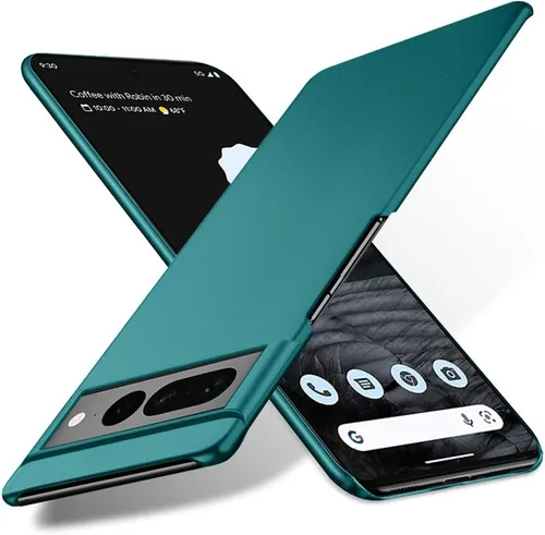 Vista 14 de Bastmei Funda para Google Pixel 7 5G (2022), extremadamente ligera, ultra ligera, súper delgada, protección de cámara, carcasa de PC dura