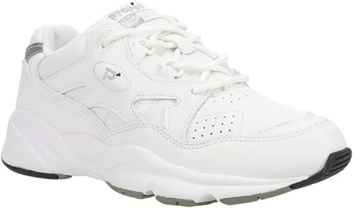 Vista 3 de Propet Womens Stability Walker Walking Walking Sneakers Shoes - White