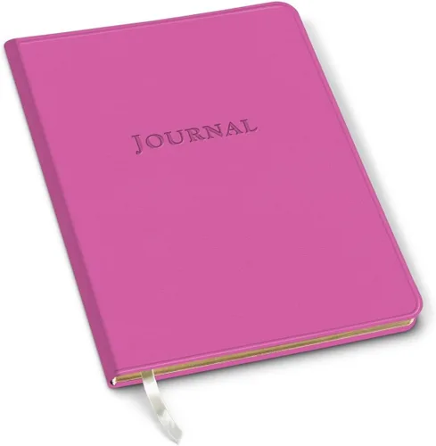 Vista 50 de Diario de cuero Gallery Leather - Elaborado en Maine, EE. UU. - Elegante cuaderno de escritura de cuero con 192 páginas rayadas - Un espacio