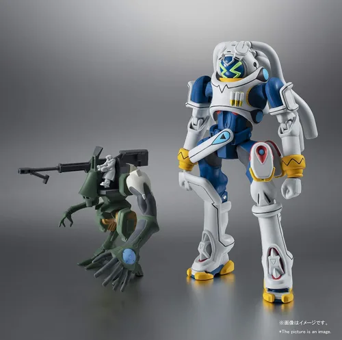Vista 4 de TAMASHII NATIONS - Overman King Gainer - King Gainer & Gachico, Bandai Spirits Robot Spirits Coleccionables