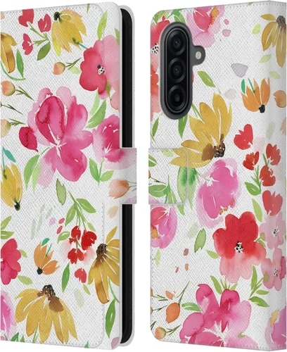 Vista 8 de Head Case Designs Officially Licensed Ninola Butterfly Nature Spring Floral Leather Wallet Case Compatible with Samsung Galaxy A07 4G