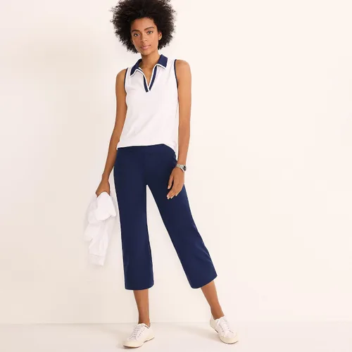 Vista 4 de Lands' End Pantalones cortos de tiro medio Starfish para mujer