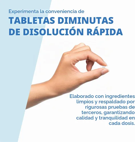 Vista 3 de Superior Source Vitamina B9 de ácido fólico 1200 mcg Microlingual tabletas de disolución instantánea debajo de la lengua derretida, 100