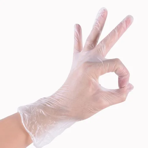 Vista 8 de Dr.GreenPanda Clear Vinyl Disposable Gloves Food Safe Latex Free Powder Free for Cooking Cleaning Food Service GPVF or MPVF
