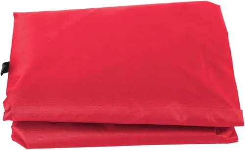Vista 6 de Oumefar Funda de cojín para silla de columpio de 3 plazas para exteriores, funda de repuesto para patio, jardín (rojo)