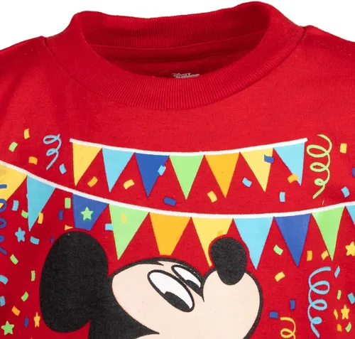 Vista 4 de Disney Mickey Mouse Pixar Toy Story Cars Lion King - Camiseta de cumpleaños para niños grandes