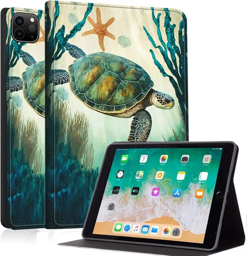 Vista 95 de Case for iPad mini A17 Pro (7th/6th Gen 2024/2021), Slim Shockproof Protective Cover with Auto Sleep/Wake, Durable PU Leather Multi-Angle Stand