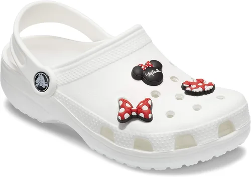 Vista 2 de Crocs Zuecos clásicos Cómodos zapatos de agua sin cordones, blanco, 7 mujeres5 hombres, paquete de 3 dijes para zapatos Personalizar con Jibbitz