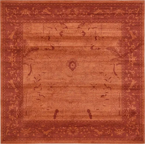 Vista 36 de Unique Loom La Jolla Collection - Alfombra de granja, contemporánea, botánica, tradicional, vintage