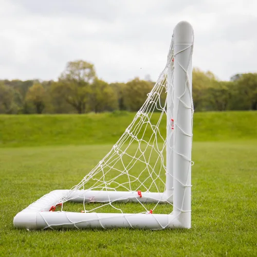 Vista 3 de Q-Fold - Arco de fútbol plegable de 30 segundos para patio trasero [un solo arco] la mejor red de fútbol resistente a la intemperie para niños
