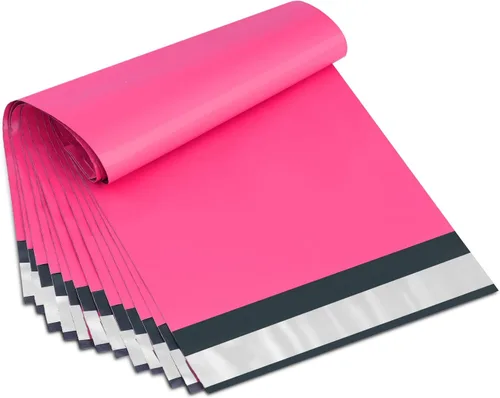 Vista 13 de Bolsas de envío UCGOU 200 de plástico, pack de 200 unidades, de 15cm x 22cm, de color blanco, sobres de envío autoadhesivos.