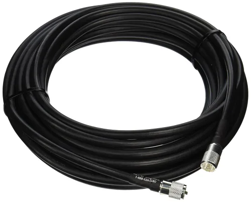 Vista 5 de MPD Digital I LMR400UF Times - Cable coaxial de microondas I UHF PL259 macho a UHF PL259 conector macho I de baja pérdida I CB radio, WiFi de punto