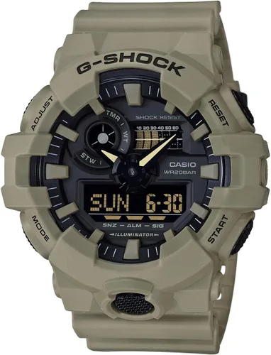 Vista 6 de Casio Men's 700UC Series G-Shock Quartz 200M WR Shock Resistant Resin Strap and Case