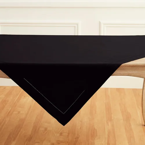 Vista 59 de Solino Home Mantel de lino blanco de 52 x 52 pulgadas, mantel cuadrado de lino 100% puro, con dobladillo clásico, lavable a máquina para verano