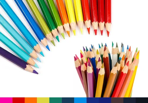 Vista 4 de SKKSTATIONERY 50 lápices de colores, embalaje en lata, 50 colores vibrantes, lápices de dibujo para el regreso a la escuela, bocetos, artes, libros