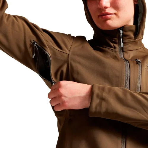 Vista 3 de SITKA Gear Chaqueta de caza a prueba de viento Jetstream para mujer