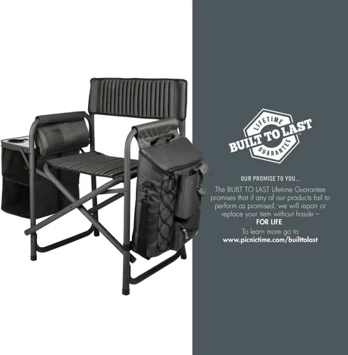 Vista 9 de PICNIC TIME NFL NFL Fusion - Silla de campamento unisex para adultos, con mesa auxiliar y enfriador suave, silla de playa para adultos, silla