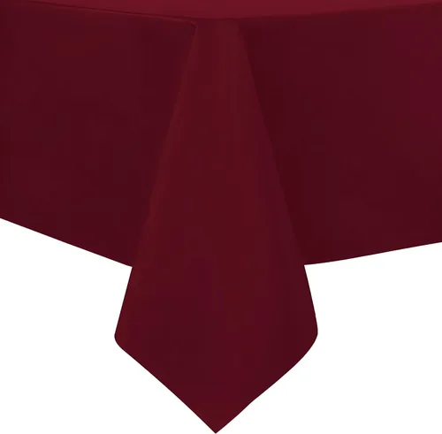 Vista 33 de sancua - Mantel rectangular de PVC 100 % impermeable, 54 x 54 pulgadas, vinilo a prueba de aceite, derrames, fácil de limpiar con un paño, para Beige