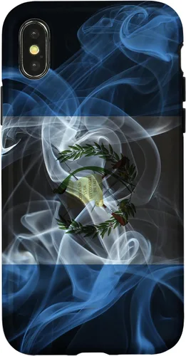 Vista 5 de Smoky Guatemala Flag - Funda de orgullo guatemalteco ahumado para iPhone 17