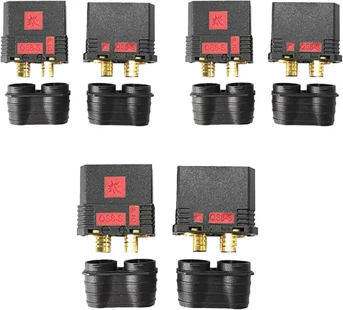 Vista 9 de QS8-S - Conector de batería resistente, conector dorado antiestacionamiento, enchufe de alimentación grande para RC Car Plant Protection Drone