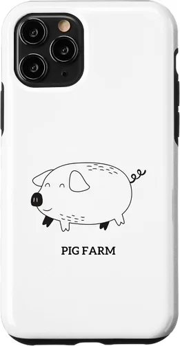 Vista 10 de iPhone 15 Pig Farm Case