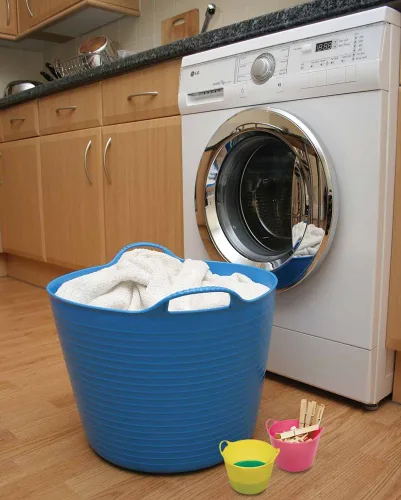 Vista 4 de TUBTRUGS Cubeta Pistacio Flex Tub pequeña Naranja