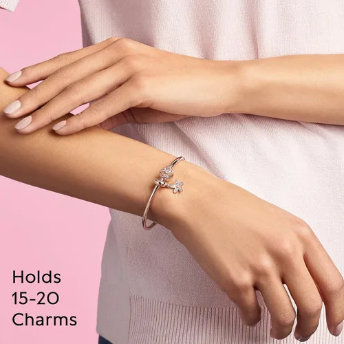 Vista 7 de PANDORA Jewelry Moments Bangle Charm Bracelet